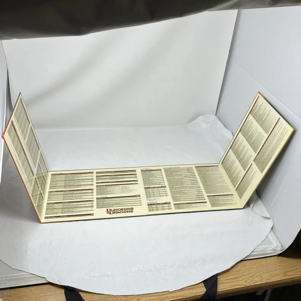 Dungeon Master's Screen D&D 4th edition - WotC - Drow screen only